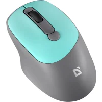 Мышь Defender Feam MM-296 (серый/мятный) фото 3